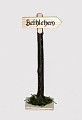 fingerpost "Bethlehem", 13 cm (Type 1)