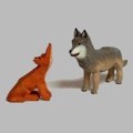 Füchse und Wolf